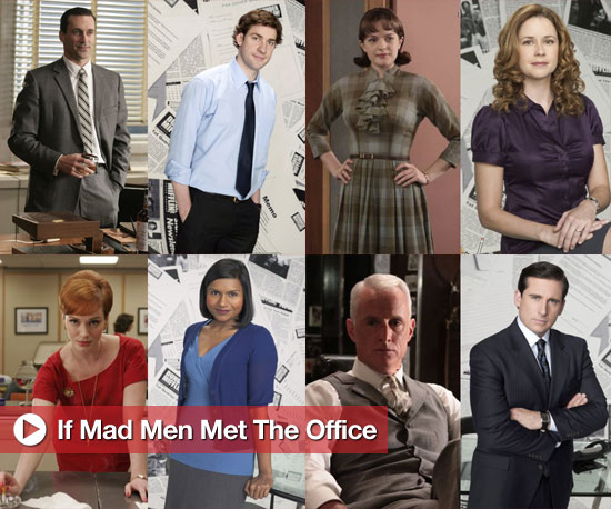 Mad Men Characters Compared With The Office Characters