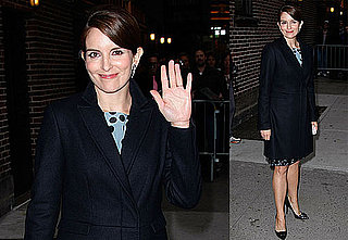 Photos of 30 Rock's Tina Fey on The Late Show