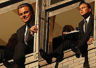 Photos of Leonardo DiCaprio on the Set of Inception in LA