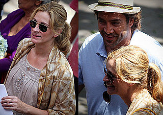 Photos of Julia Roberts and Javier Bardem Filming Eat, Pray, Love 2009-10-20 14:14:10