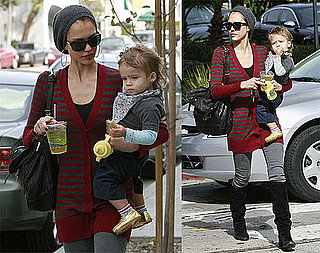 Photos of Jessica Alba and Honor in LA 2009-10-28 11:30:47