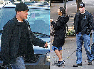 Photos of Matt Damon and Luciana Damon Getting Lunch in NYC