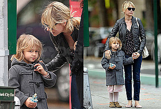 Photos of Michelle Williams and Matilda Ledger Heading to School in Brooklyn
