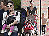 Photos of Jen, Violet and Serafina
