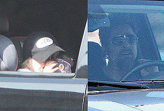 Photos of Brad Pitt Driving Shiloh and Zahara in LA