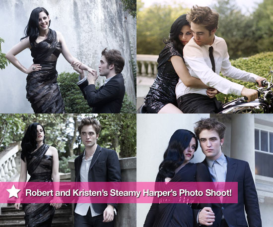 Sneak Peek at Robert and Kristen's Steamy Harper's Photo Shoot! 