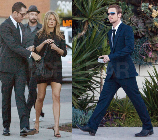 Photos of Jennifer Aniston Attending Wedding