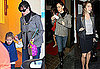 Photos of Jennifer Garner Picking Up Violet Affleck From School; at Madeo With Emma Roberts And Jessica Biel