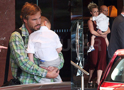 Photos of Britney Spears With Sean, Jayden, And Jason in Australia