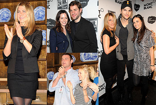 Photos of Jennifer Aniston, Demi Moore, Liev Schreiber, Naomi Watts, And Ashton Kutcher Doing 24 Hour Plays in NYC 2009-11-10 07:00:00