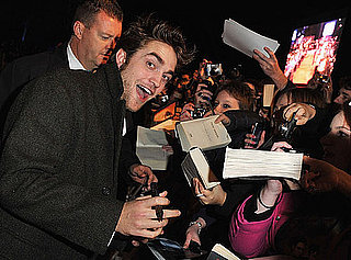 Photos of Robert Pattinson at New Moon Fan Event in UK