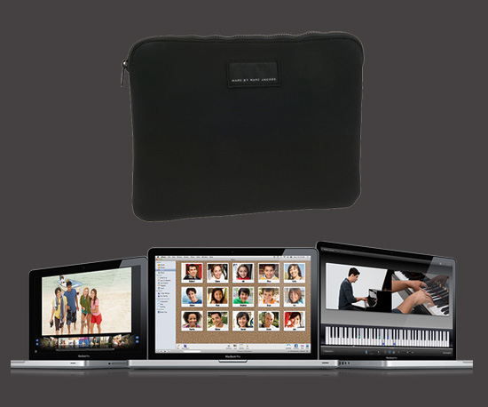 MacBook Pro and a Marc by Marc Jacobs Sleeve MacBook Pro and a Marc by Marc Jacobs Sleeve