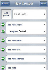 Adding Contacts in Your Phone's Address Book