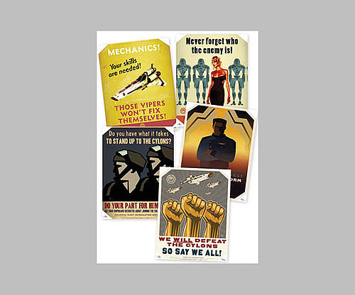 Battlestar Galactica Propaganda Posters Battlestar Galactica Propaganda Posters