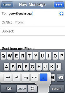 iPhone Typing Shortcuts