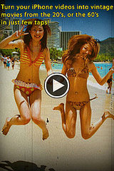 Turn Your iPhone 3GS Videos Into Vintage Flicks With an App Turn Your iPhone 3GS Videos Into Vintage Flicks With an App