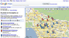Find Out Where to Get the H1N1 Vaccine Using Google Maps