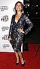 Eva Mendes Wears a Multicolored Sequin Plunging Dress by Chris Benz