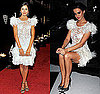 Katy Perry and Camilla Bella Wear Marchesa's White Feather Dress 2009-11-06 13:00:22