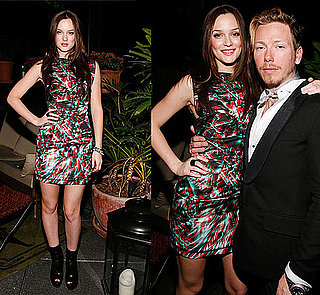 Leighton Meester Wears Colorful Marios Schwab Dress at Swarovski "You Know You Want It: Style-Inspiration-Confidence" in NYC 2009-11-06 11:00:22