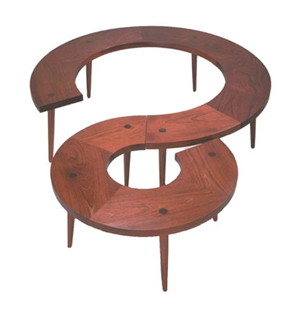 Crave Worthy:  3 Ring Table
