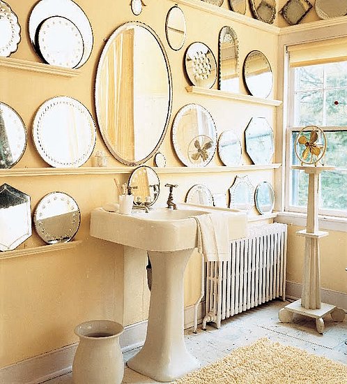 10 Ways to Create a Wall of Mirrors 10 Ways to Create a Wall of Mirrors