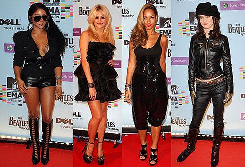 Extensive Photo Gallery of Celebrities at 2009 MTV EMAs Red Carpet, Pictures of Katy Perry, Beyonce, Leona