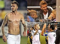 Photos of David Beckham New Hair Like Cruz, David Beckham Shirtless Pictures, Watch David Beckham Talk About AC Milan Move Video Photos of David Beckham New Hair Like Cruz, David Beckham Shirtless Pictures, Watch David Beckham Talk About AC Milan Move Video