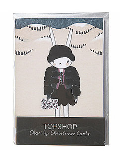 Fifi Lapin for Topshop Christmas Cards 2009