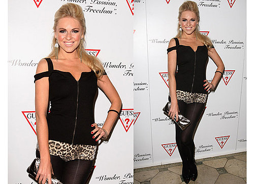 Zoe Salmon in Leopard Hot Pants, Georgia May Jagger for Rimmel, Meet Claudia Schiffer