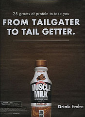 Muscle Milk, the Drink Douchebags Reach For First!