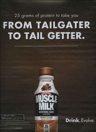 Muscle Milk, the Drink Douchebags Reach For First!