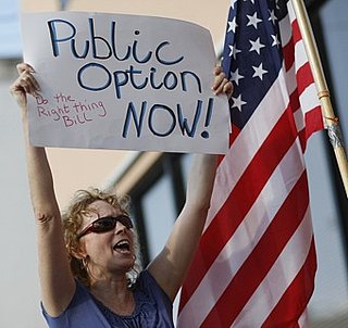 Front Page: The Public Wants a Public Healthcare Option
