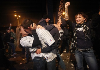 Front Page: Yankees Win Its 27th World Series 