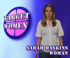 Say What? Sarah Haskins Rages Against the Machine Say What? Sarah Haskins Rages Against the Machine