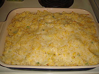 Easy Cheesy Sour Cream Baked Mashed Potato Recipe