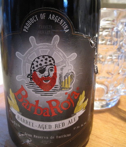 Review of BarbaRoja Barrel-Aged Red Ale