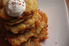 Michael Symon's Tips For Perfect Potato Pancakes Michael Symon's Tips For Perfect Potato Pancakes