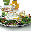 Bacon, Lettuce, and Fried Egg Salad With Jarlsberg Toast