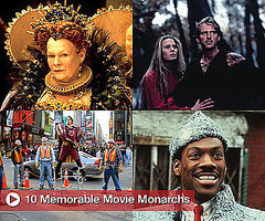 10 Memorable Movie Monarchs