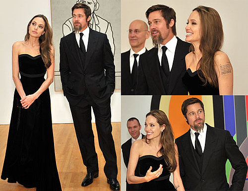 Photos of Angelina Jolie and Brad Pitt at MOCA Gala in LA