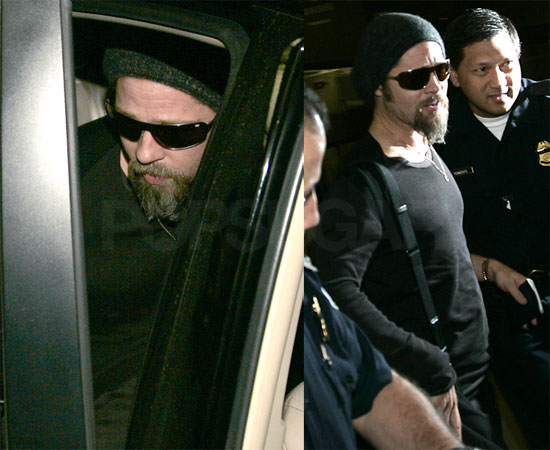 Photos of Brad Pitt in LA