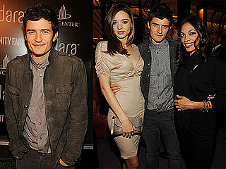 Photos of Orlando Bloom, Rosario Dawson, And Miranda Kerr Celebrating a Hotel in Vegas 2009-12-02 16:30:00