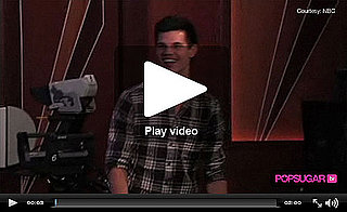 Video of Taylor Practicing His Grape-Catching While New Moon Soars at the Box Office! 