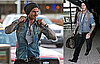 Photos of David Beckham Traveling From LA to London
