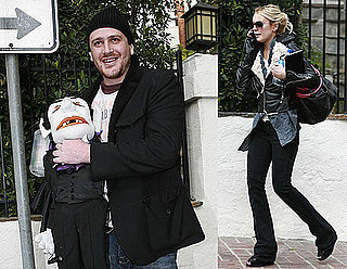 Photos of Lindsay Lohan Leaving Jason Segel's House