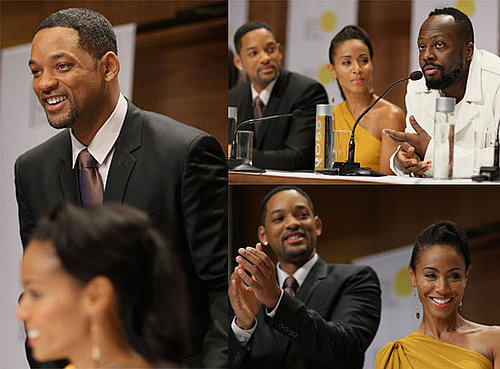 Photos of Will and Jada at the Nobel Peace Prize Concert Press Conference 2009-12-13 13:30:43