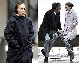 Photos of Natalie Portman Filming Black Swan in NYC