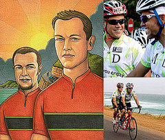 Matt and Kyle Damon in Bicycling Magazine Matt and Kyle Damon in Bicycling Magazine