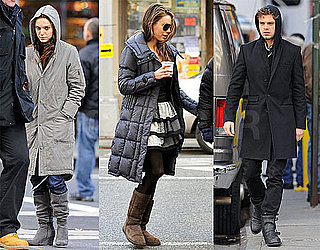 Photos of Natalie Portman, Mila Kunis, Sebastian Stan Filming Black Swan in NYC